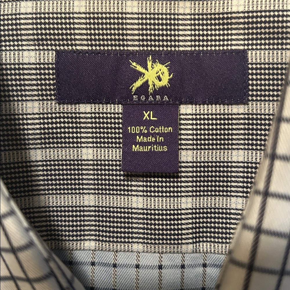 EGARA dress shirt size extra large 100% cotton - Picture 3 of 6